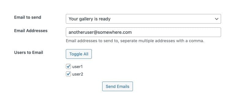 Email Admin